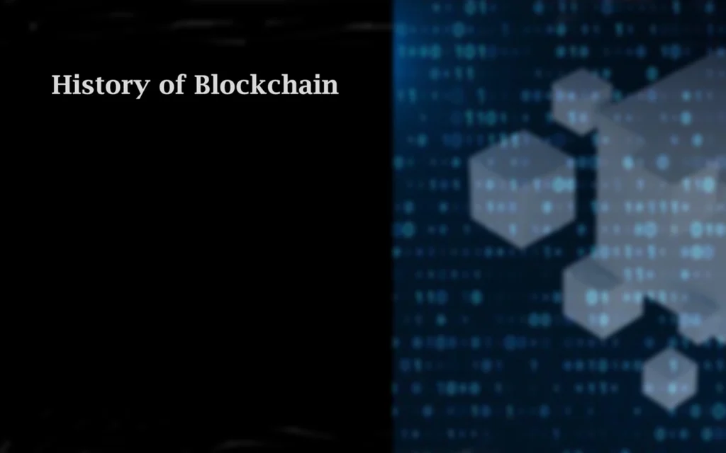 History of Blockchain and introduction to underlying Methods